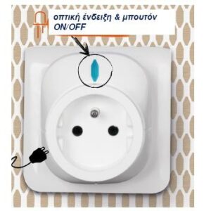 SENTINEL | WifiPlug ΑΣΥΡΜΑΤΗ Πρίζα Με Ηχητική Ειδοποίηση Εσωτερικού Χώρου