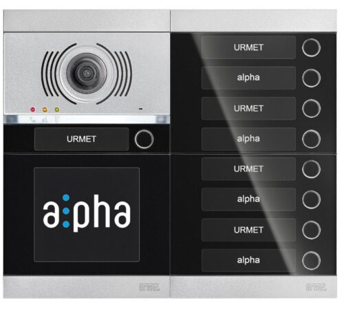 KARSON Α.Ε Alpha BL VIDEO - 2stiles - 4 modules - 1 row buttons & nametag 